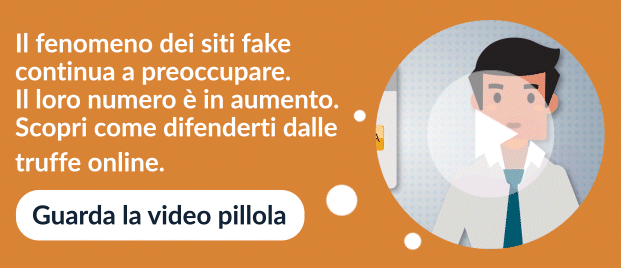 Il fenomeno dei siti fake continua a preoccupare. Il loro numero è in aumento. Scopri come difenderti dalle truffe online. Il fenomeno dei siti fake continua a preoccupare. Il loro numero è in aumento. Scopri come difenderti dalle truffe online.