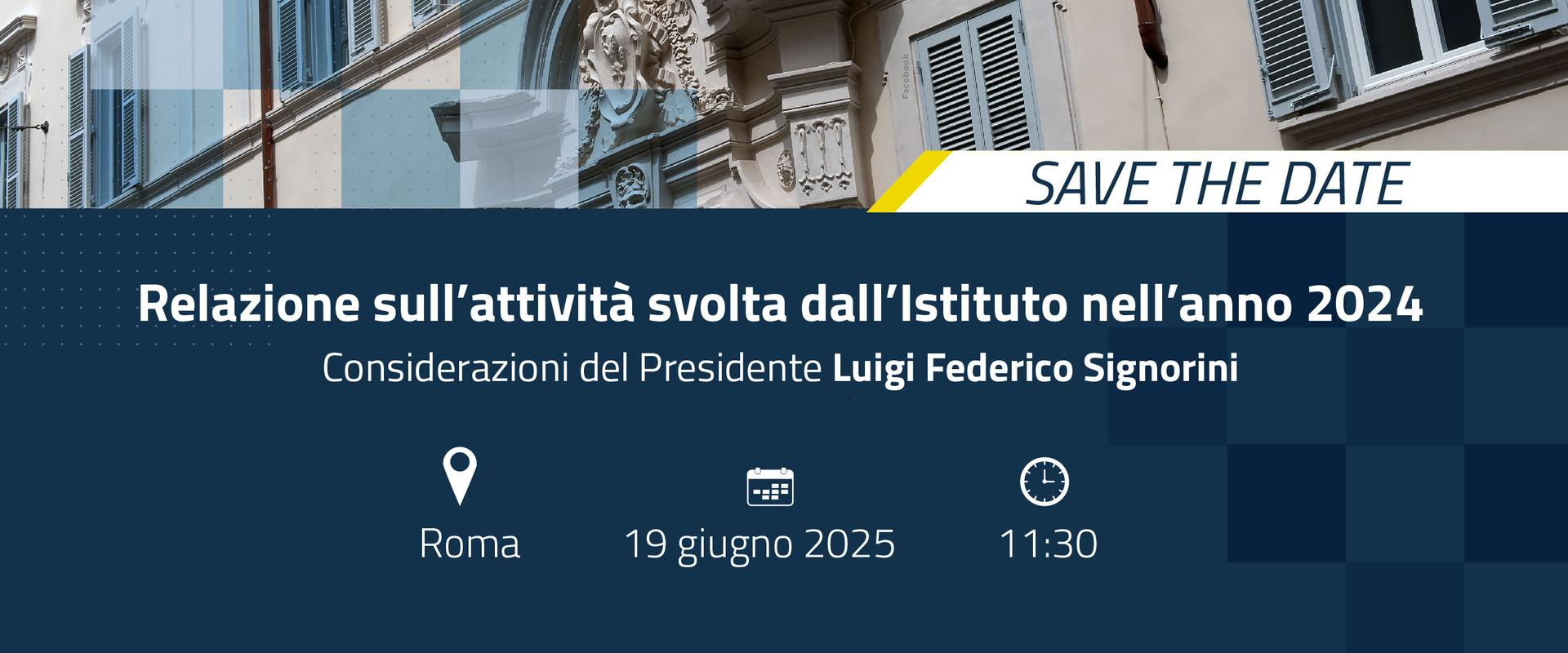 #SaveTheDate Relazione Annuale IVASS