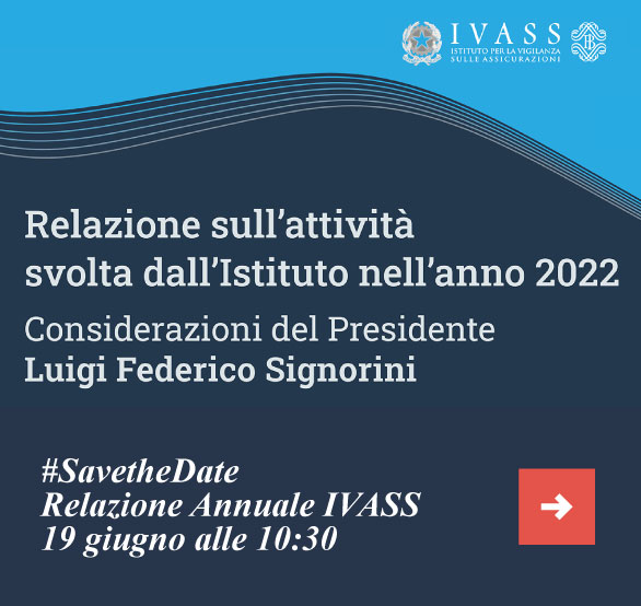 #SavetheDate Relazione Annuale IVASS