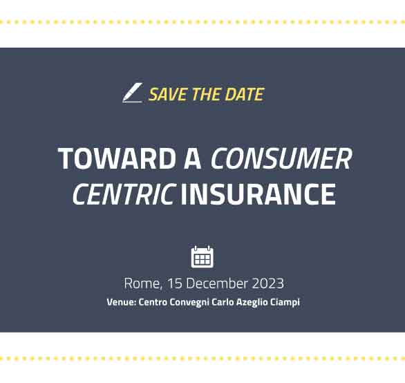 Save the date: Toward A Consumer Centric Insurance 
