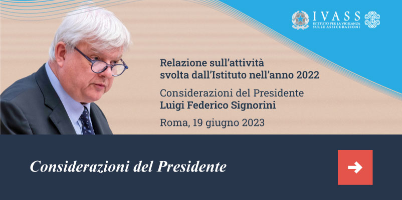 Considerazioni del Presidente